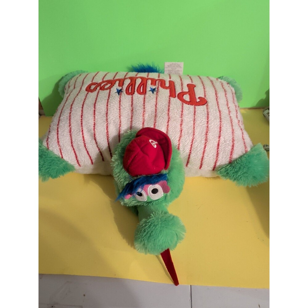 Philadelphia Phillies MLB Phillie Phanatic Pillow Pet Plush Toy 21" Genuine Mer
